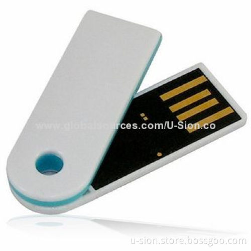Cheapest Mini Swivel USB Flash Sticks with 2GB Capacity, Plug-and-play Function